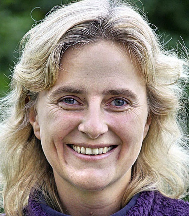 Sandra Butsch, als sie ihr Amt im Mrz 2010 antrat.   | Foto: Faller