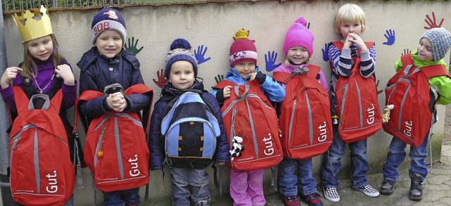 So sieht sie aus, die Rucksackbiblioth...enn sie auf Heimreise geht<ppp> </ppp>  | Foto: Privat