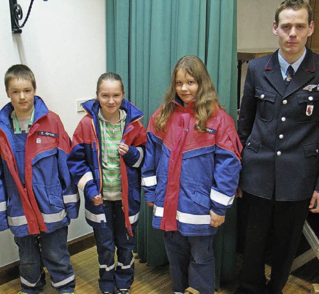 Feuerwehr Bad Bellingen Jugend  | Foto: Jutta Schtz