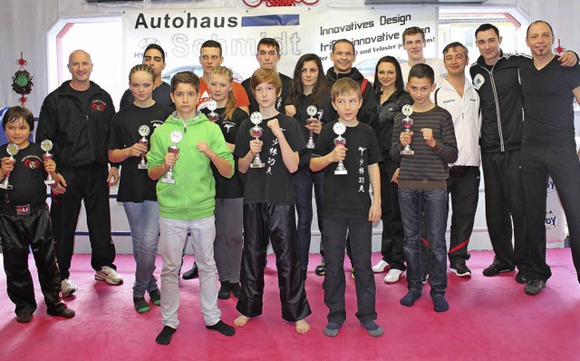 Teilnehmer der Gym-Gala in der Shaolin Kung Fu Akademie Elzach  | Foto: zvg