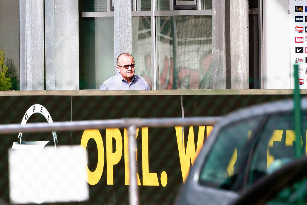 Ebenfalls in der Landeshauptstadt mit dabei ist SC-Vorstand Fritz Keller.