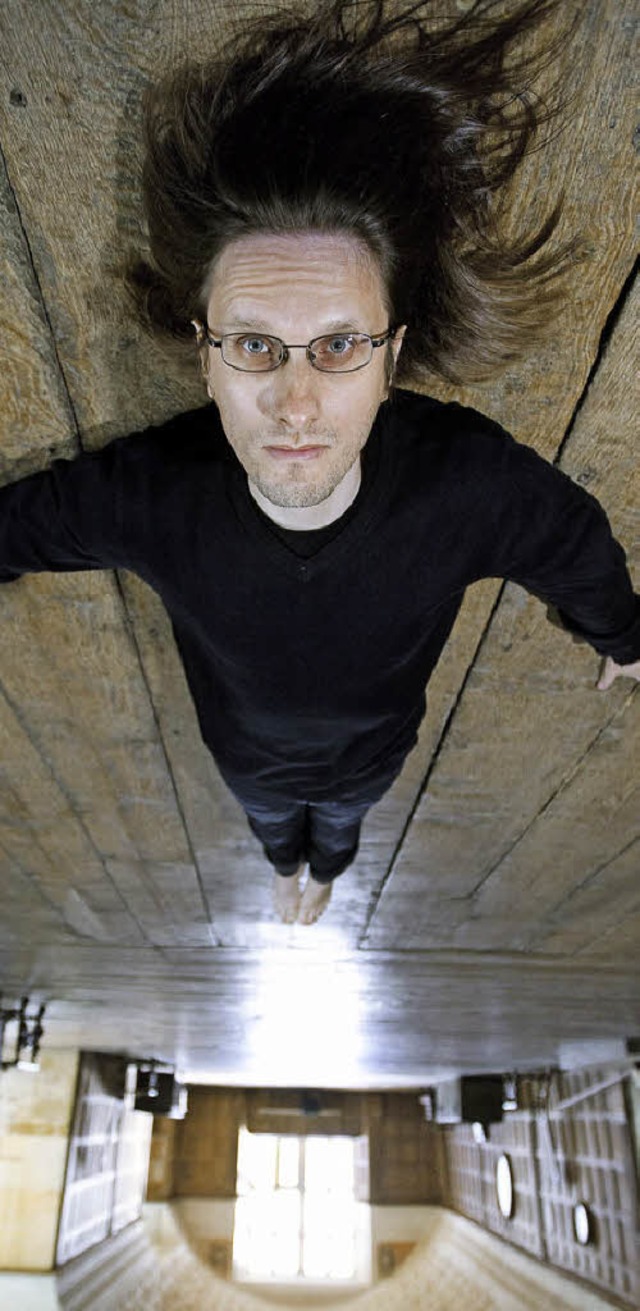 Als Toningenieur liebt er natrlich wirkende Klangdarstellung: Steven Wilson   | Foto: Naki