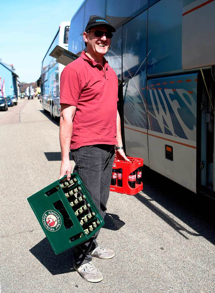 Auch In Kappel-Grafenhausen haben sich zig Fans auf den Weg nach Stuttgart gemacht: Sie wollen dae DfB-Pokal-Halbfinale live sehen.