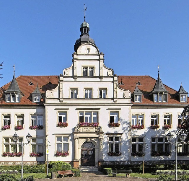 Das historische Grundschulgebude der ...und eine Realschule unter ihrem Dach.   | Foto: Bernd Friedrich