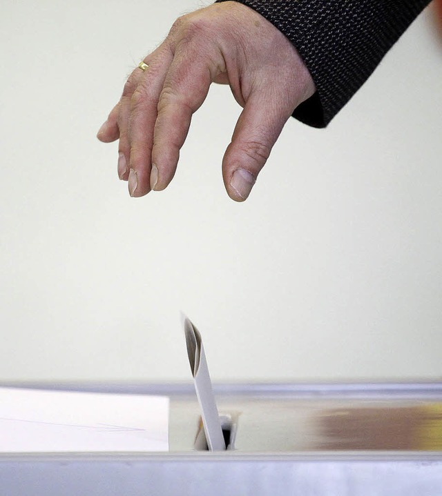 Fr die Kommunalwahlen im Juni 2014 st...rieder Gemeinderat auf dem Prfstand.   | Foto: DPA