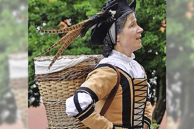 Bei der Stadtfhrung wird Geschichte in Szene gesetzt