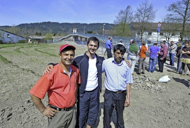 Hier wollen Cecic Eymi, Elshani Flurim... erholen, wo sie seit Jahren leben.     | Foto: Bamberger