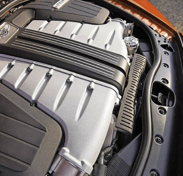 Motor eines Bentley  | Foto: Firmenmaterial BZ