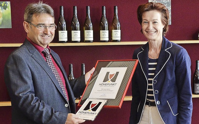 Monika Reule, Geschftsfhrerin des De...Hhepunkte der Weinkultur 2013&#8220;.  | Foto: gerold zink