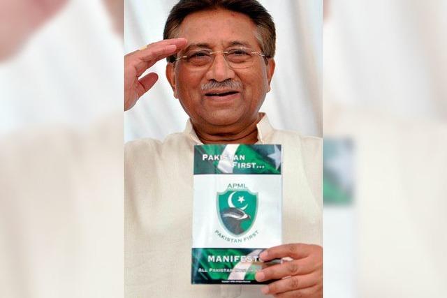 Musharraf flieht aus dem Gerichtssaal