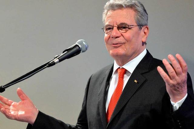 Sprengstoff-Brief an Gauck abgefangen