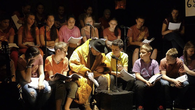 &quot;Eine Hand voller Sterne&quot; im Werkraum Schpflin.  | Foto: Claudia Gabler 