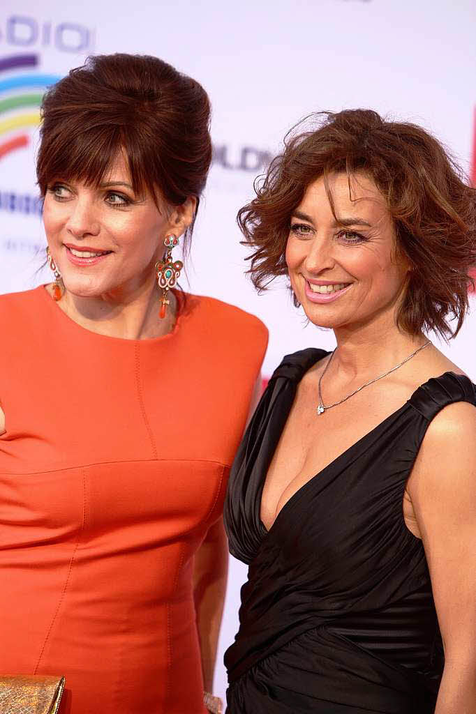 Birgit Schrowange und Isabel Varell Birgit Schrowange und Isabel Varell