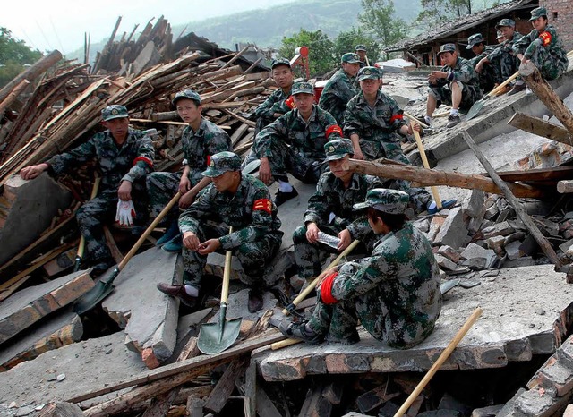 Die Provinz Sichuan ist von einem Erdbeben schwer getroffen worden.  | Foto: AFP
