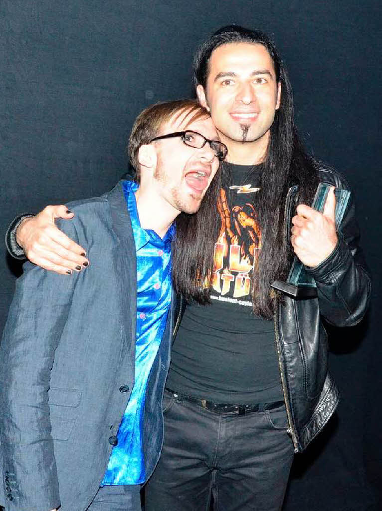 Bülent Ceylan mit Fan. Bülent Ceylan mit Fan.