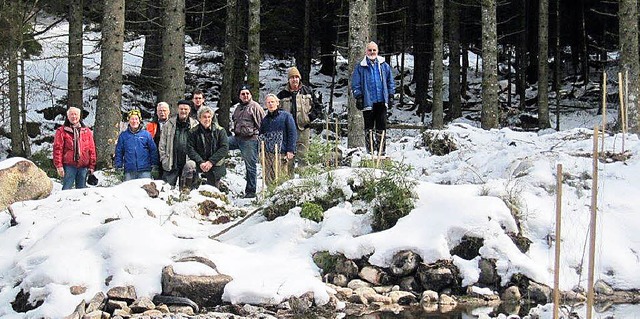 Naturschutzpflegetag des Schwarzwaldve...m Jahr wieder in Husern statt. privat  | Foto: privat