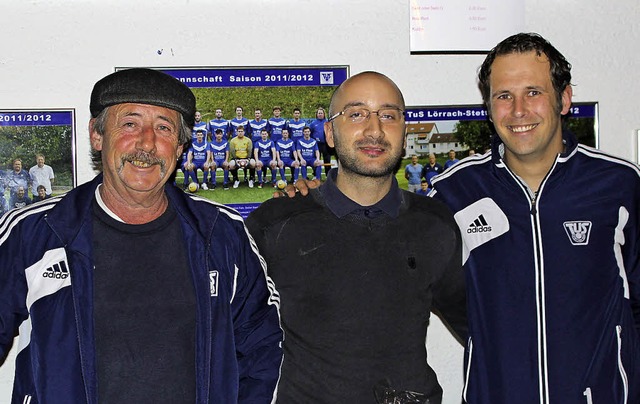 Rochade bei den Fuballern des TuS Ste...Vorsitzenden  an Dirk Bogenschneider.   | Foto: Antje Gessner