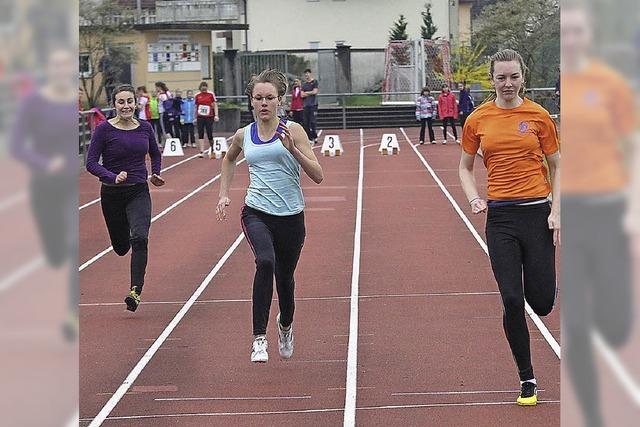 Junge Leichtathleten trotzen lausigem Frhling