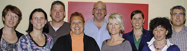 Der Vorstand mit Xenia Schopp, Beate K...le und Peer Nils Schrder (von links)   | Foto: SEDLAK