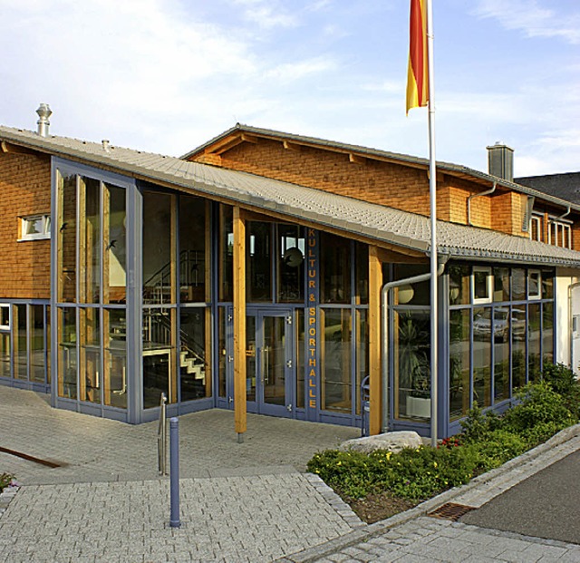 Die Kultur- und Sporthalle in Breitnau.  | Foto: Gemeinde