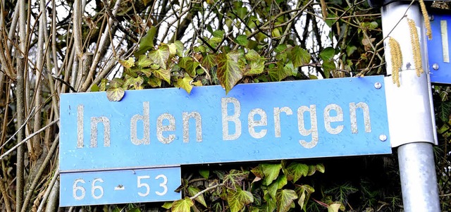 Die Bauarbeiten beginnen in diesen Tag...augebiet &#8222;In den Bergen&#8220;.   | Foto: Bergmann