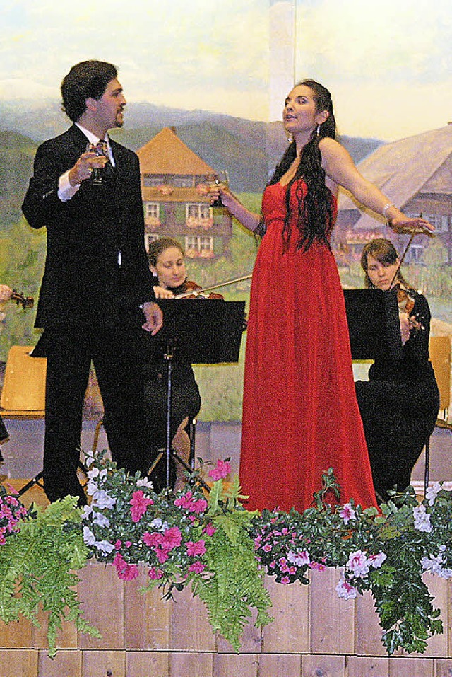 Sechs Musikstudenten der Musikhochschu...assisiches Musikfest in Menzenschwand.  | Foto: Margrit Matyscak