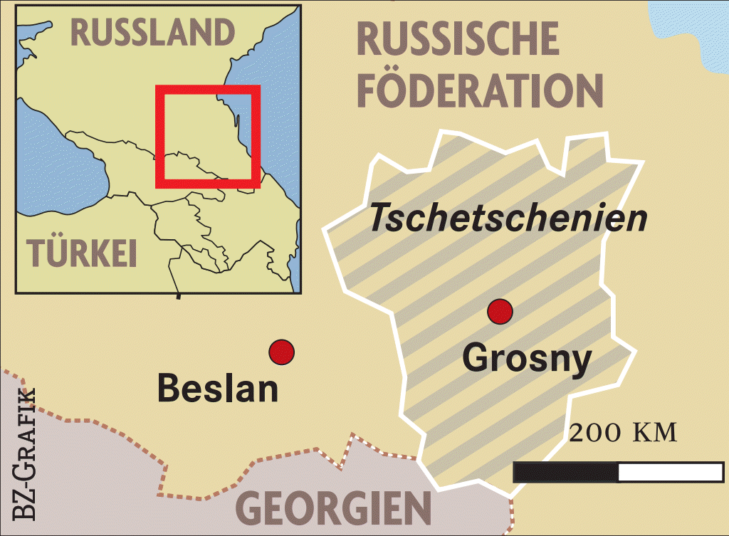 Tschetschenien ist wieder im Fokus Ausland Badische Zeitung