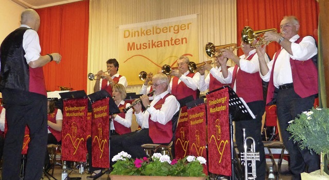 Blasmusiktreffen in Hsingen:  Besonde...ikum mit ihren vorgetragenen Liedern.   | Foto: Vera Winter