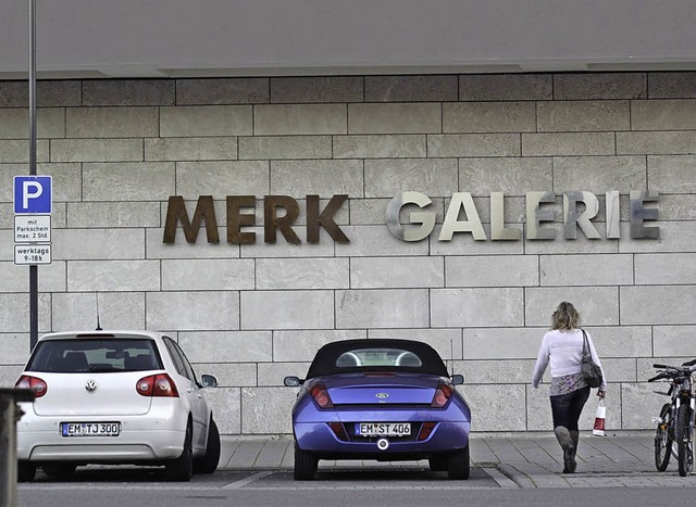 Die Merk-Galerie ist ein  beliebter Tatort fr Ladendiebsthle.   | Foto: Patrik Mller