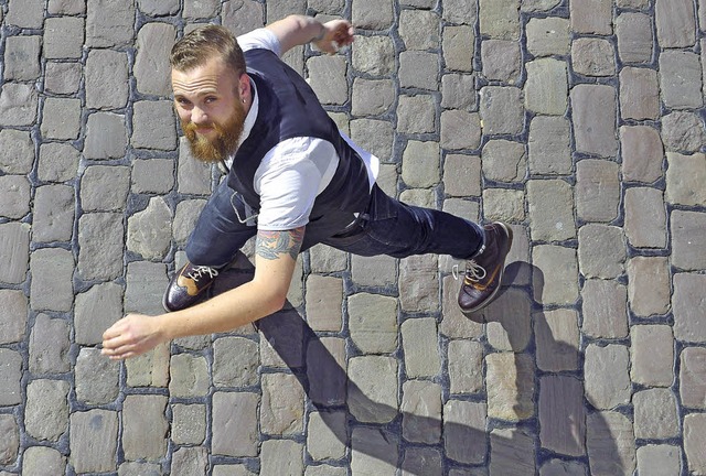 Lehrt knftig Lindy Hop in Freiburg: Joe Buckett   | Foto: Michael Bamberger