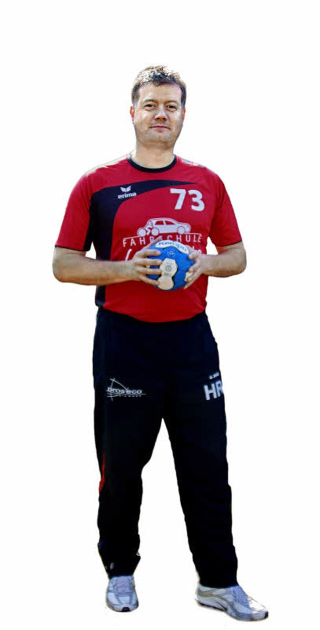 Heiko Rogge, Trainer des Tus Ringsheim, Handball Landesliga, Menschen und Sport  | Foto: Daniel Weber