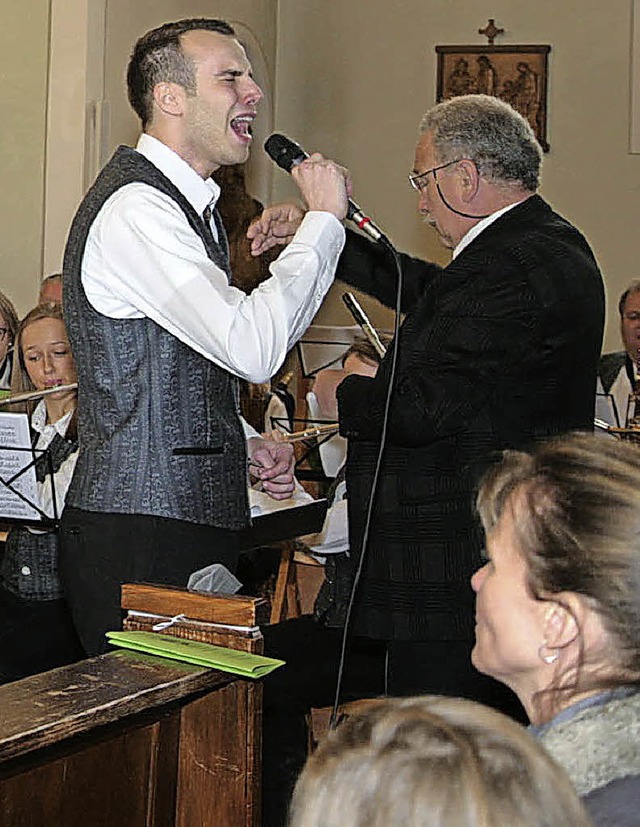 Die Musikkapelle Kappel zelebriert den Frhling in St. Cyprian.   | Foto: Sandra Decoux-Kone