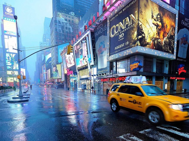 Der Times Square bleibt ein Ziel fr Terroristen.  | Foto: dpa