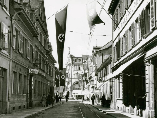 Flagge zeigen im Alltag, wo immer Mens...Stadtarchiv Lrrach (Dreilndermuseum)  | Foto: Stadtarchiv Lrrach (Dreilndermuseum)