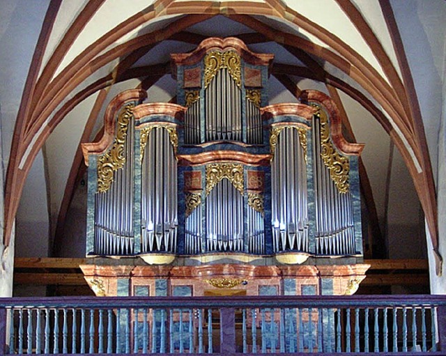 Zur Erffnung der Marktmusik-Saison erklingen  die Orgeln in der Alten Kirche.   | Foto: Privat