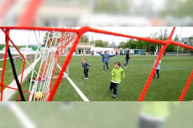 Rieselfeld: Die Sportanlage in den „Unteren Hirschmatten“ ist eingeweiht