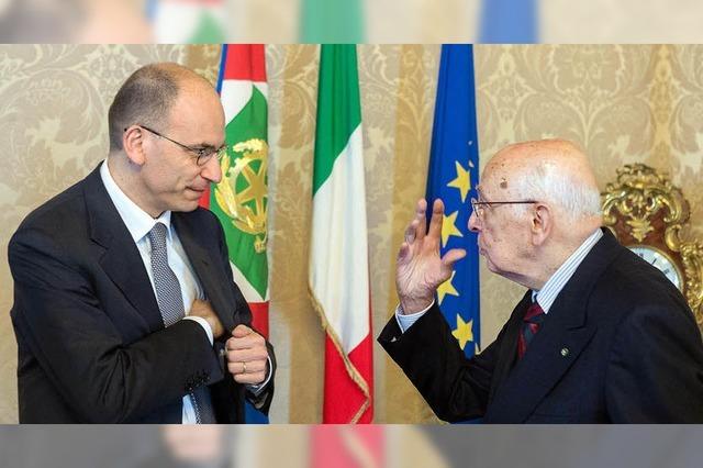 Italiens Regierung ist vereidigt
