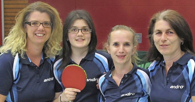 Die erfolgreichen Damen der Tischtennisfreunde Sthlingen.  | Foto: Privat