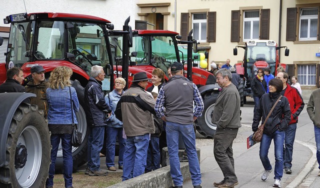 Zugkrftig war die Frhjahrsausstellun...lass ist lngst ein kleines Volksfest.  | Foto: Edgar Steinfelder