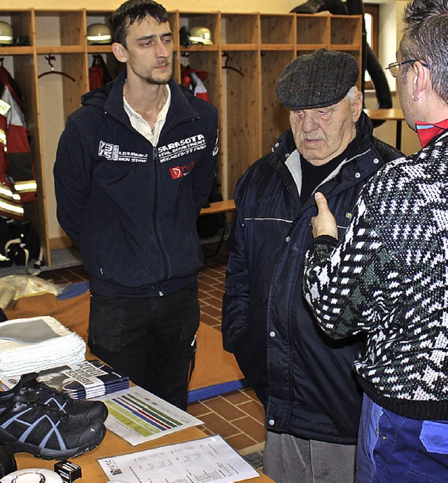 Beim Tag der offenen Tr im Dezember g... Einblick in die Arbeit der Feuerwehr.  | Foto: Archivfoto: Lisa Rieger