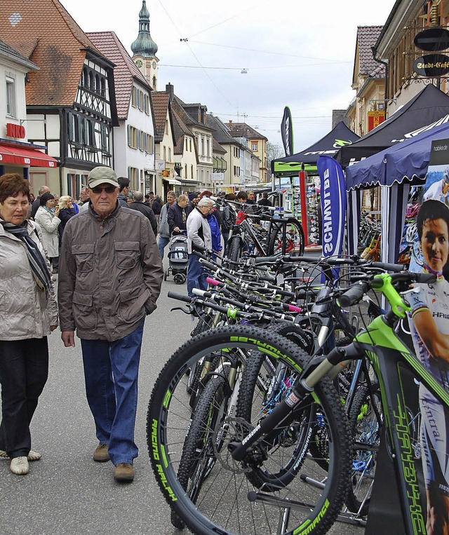 Der Rad- und Bikermarkt 2013 war wie i...t fr Besucher aus der gesamten Region  | Foto: Marion Domann