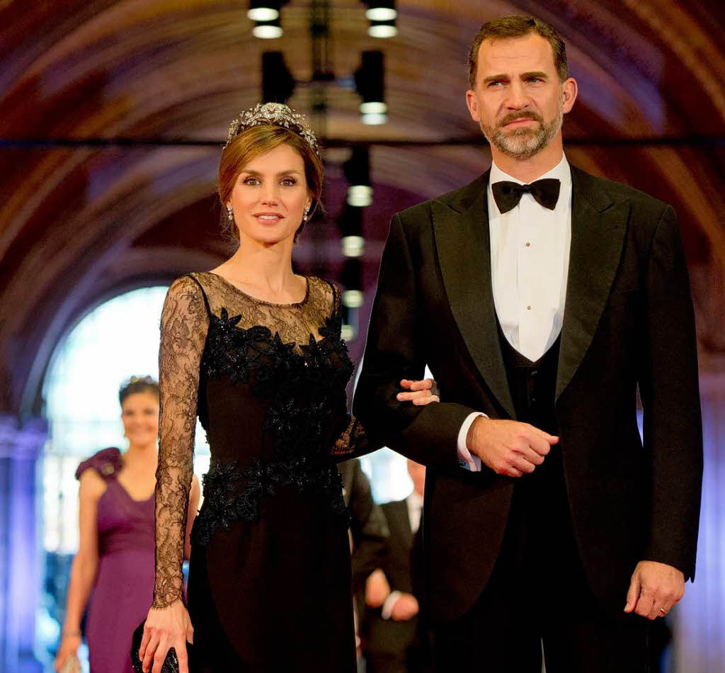 Spaniens Kronprinz Felipe und Prinzessin Letizia Spaniens Kronprinz Felipe und Prinzessin Letizia