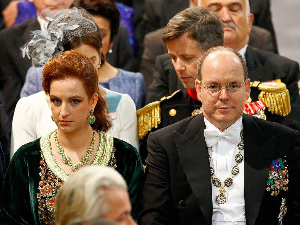 Marokkos Prinzessin Lalla Salma und Frst Albert von  Monaco