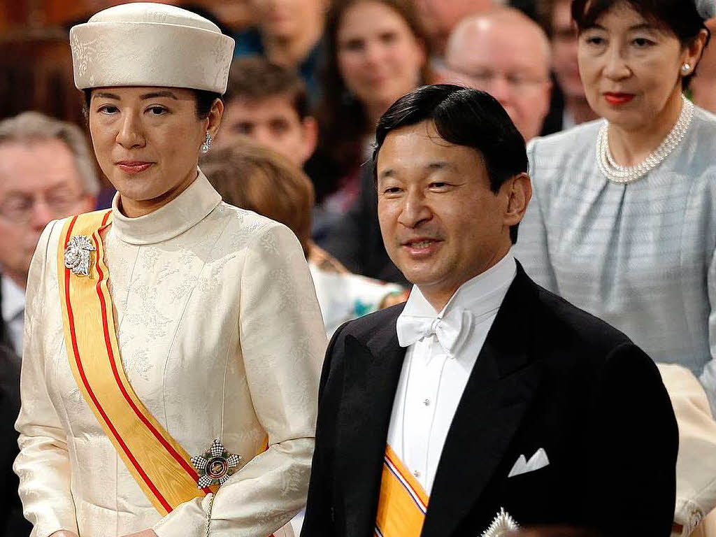 Japans Kronprinz Naruhito und Prinzessin Masako