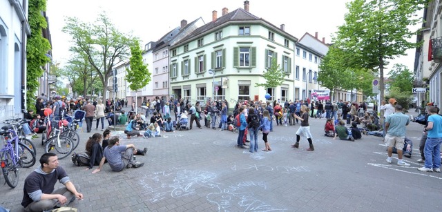 Schwieriges Pflaster: das Sedanviertel zum 1. Mai.  | Foto: Michael Bamberger