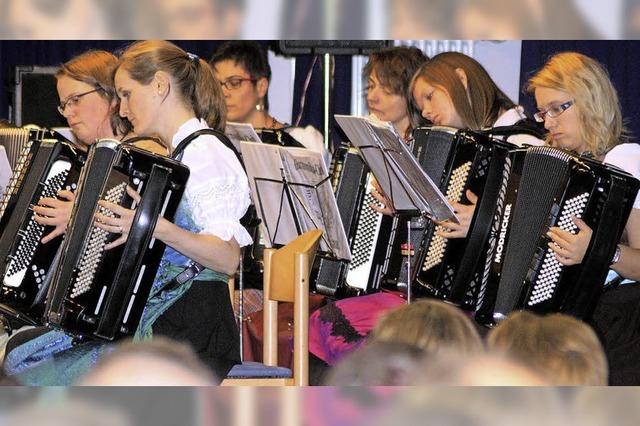 Harmonika-Jugend im Rampenlicht