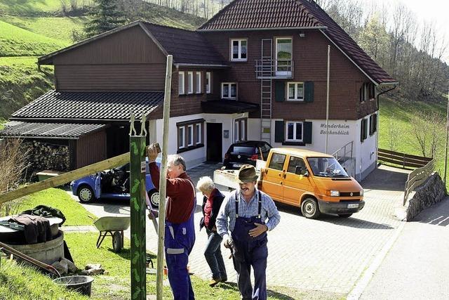 Neues vom Westweg: Belchenblick mit Stele