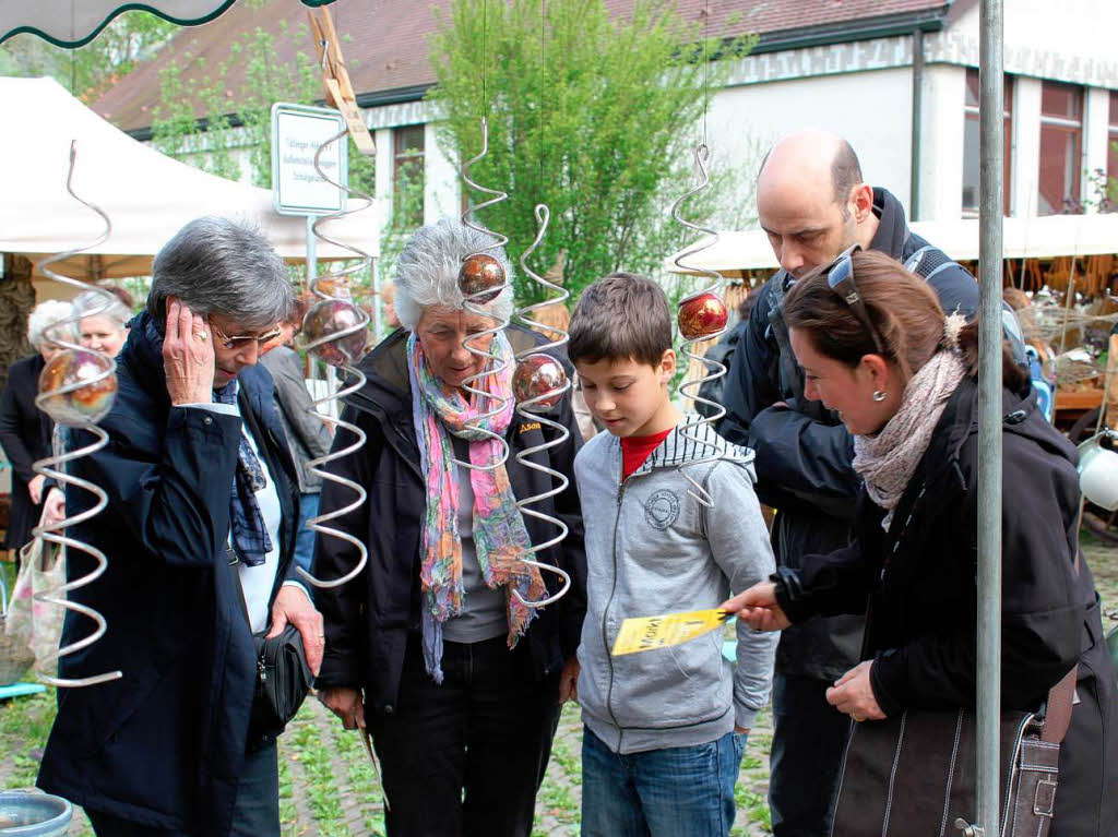 Impressionen vom 17. Tpfer- und Knstlermarkt auf Schloss Beuggen