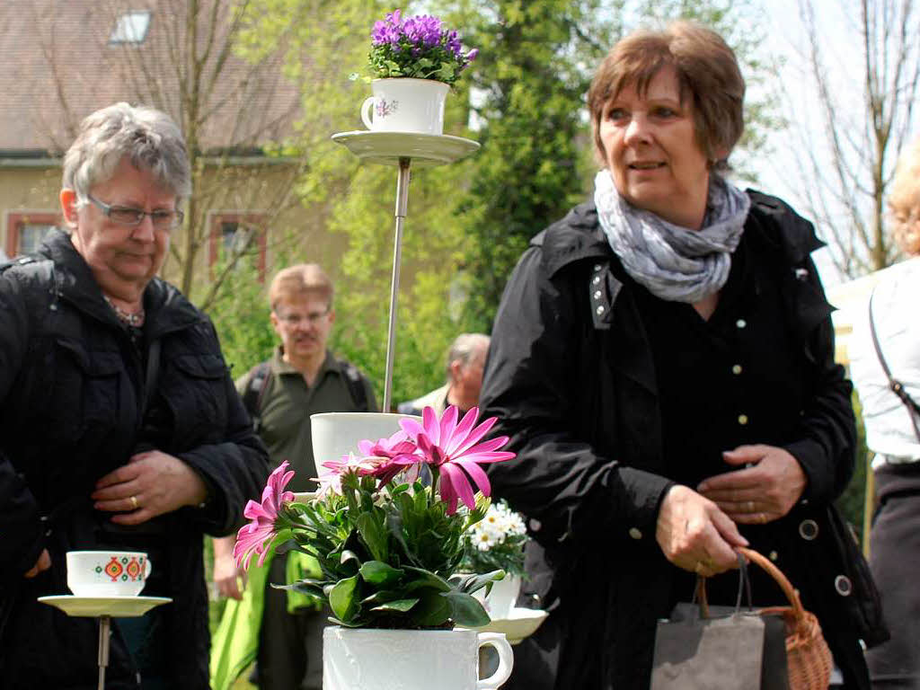 Impressionen vom 17. Tpfer- und Knstlermarkt auf Schloss Beuggen