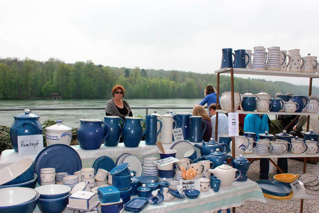 Impressionen vom 17. Tpfer- und Knstlermarkt auf Schloss Beuggen